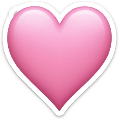 Pink heart aesthetic  sticker