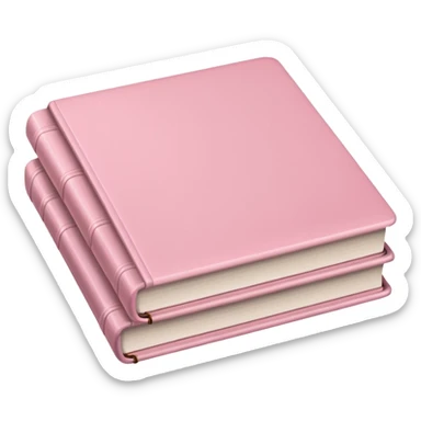 libros rosas clarito sticker