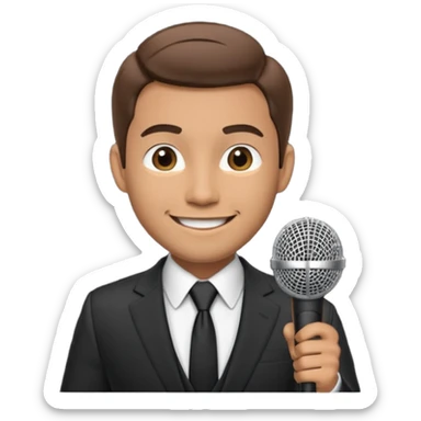 Toastmasters member Salesman Emoji sticker
