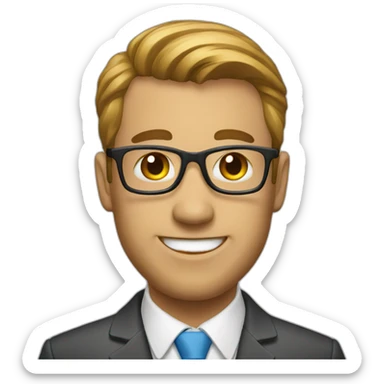 Real estate agent sticker