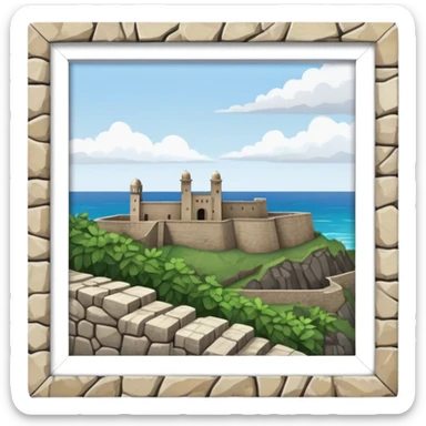 el morro de puerto rico sticker