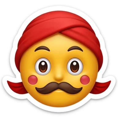 Fiocco morbido rosso sticker