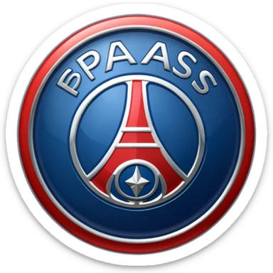 Logo psg realist  sticker