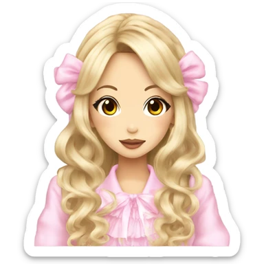 hime gyaru girl  sticker