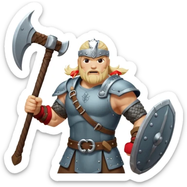 Armored Vikings sticker