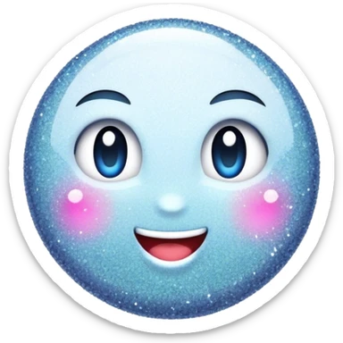 Sparkles glitter sticker