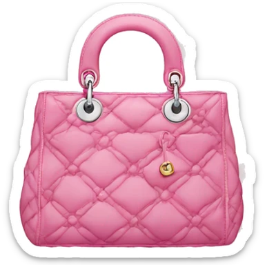 pink dior bag  sticker