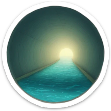 did you know there’s a tunnel under ocean boulevard sticker