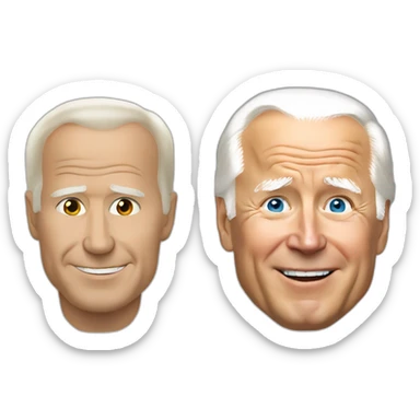 joe biden with putin sticker