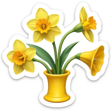 Daffodils sticker