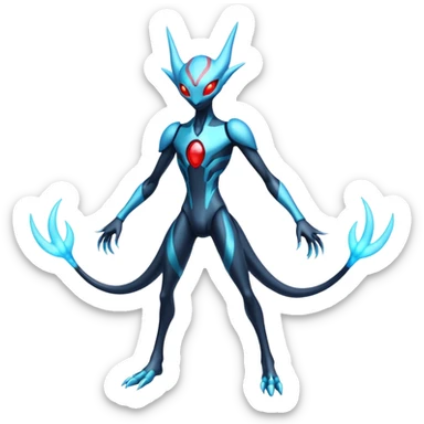 Darkrai-Deoxys-Palkia-fusion, full body sticker