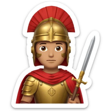 roman soldier sticker