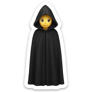 black starry cloak no person clothing more stars sticker