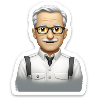 ferdinand porsche automotive engineer  sticker