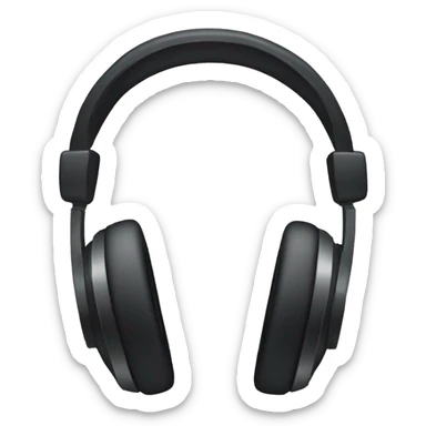 Headphones sticker