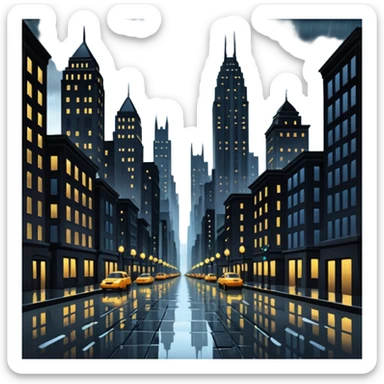 Gotham city  sticker