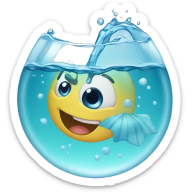 Water sticker