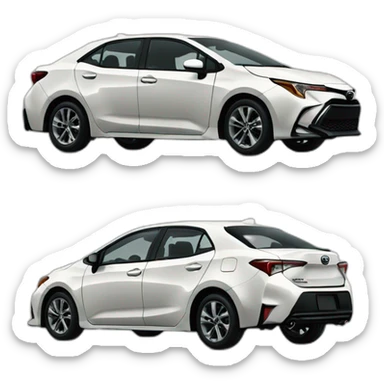 TOYOTA Corolla 2019 sticker
