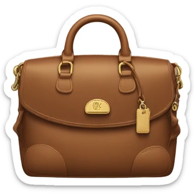 Coach hand bag sticker
