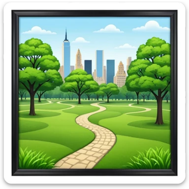 Make Central Park  sticker