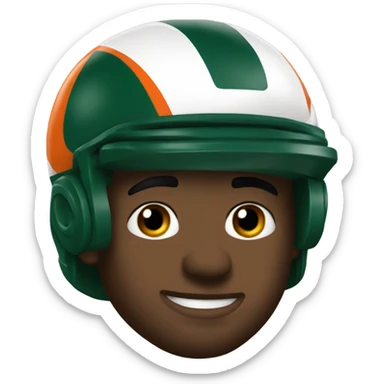 Miami hurricanes sticker