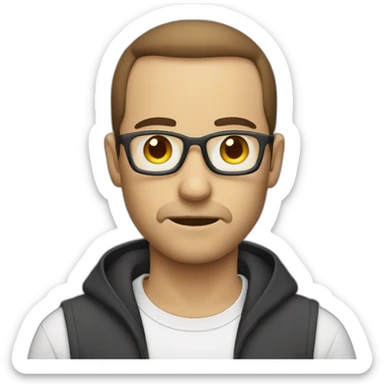 unhealthy hacker sticker