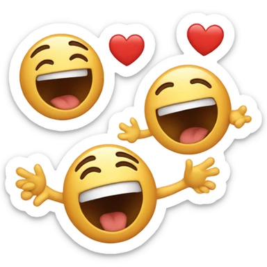 😂🫶🏻 sticker