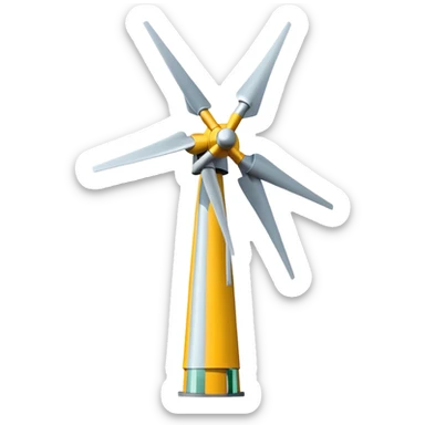 Wind turbine  sticker