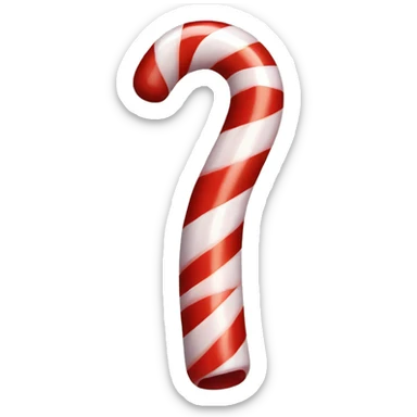 candy cane sticker