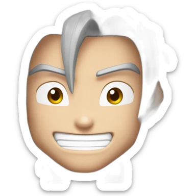 goku-ssj4 smile sticker