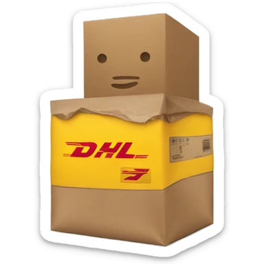 DHL sticker