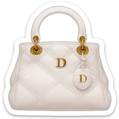 dior  purse sticker