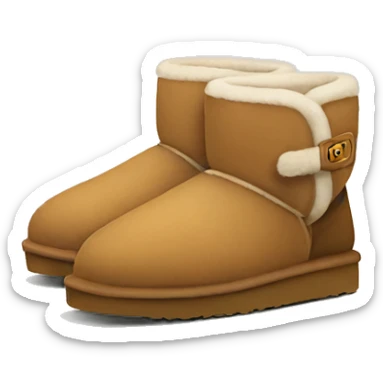 UGG slippers  sticker