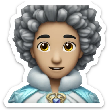 Corazon hielo  sticker