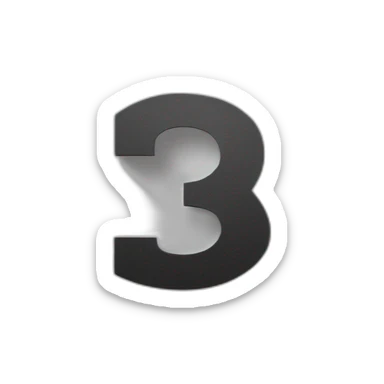 a question mark next to a bmw sticker