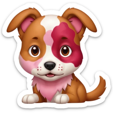 dog's common issue sticker