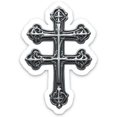Chrome hearts cross  sticker