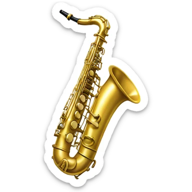 Baritone saxophone  sticker
