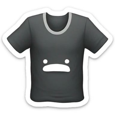 T-shirt with design  sticker