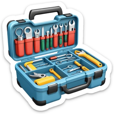 car emergency kit sticker