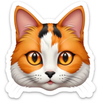 Calico Cat sticker