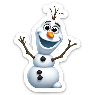 Olaf  sticker