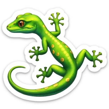 Gecko sticker