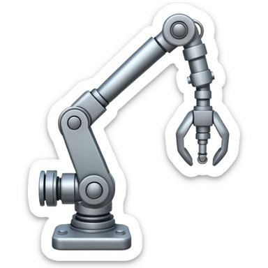 Mechanical arm sticker