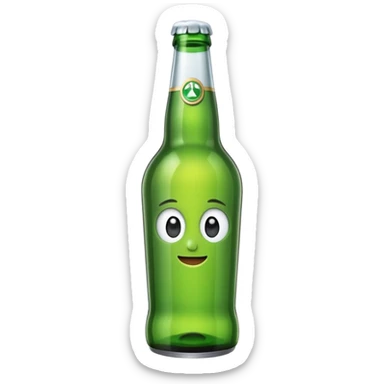 Botella de cerveza sticker