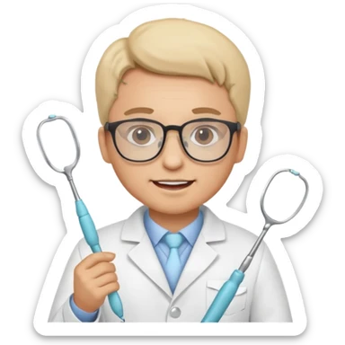 dentist  sticker