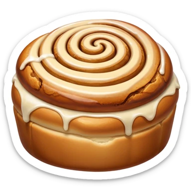 Cinnamon roll sticker