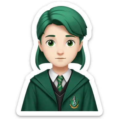 Jamie yeates is Marcus Flint in harry potter, wear hogwarts slytherin uniform sticker
