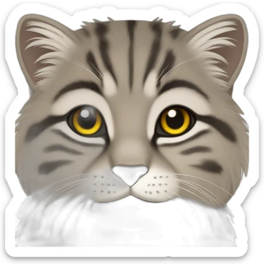 pallas cat sticker