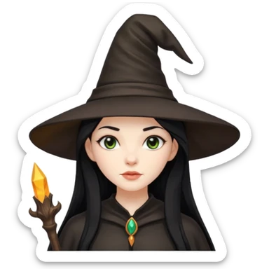 Witch Girl sticker